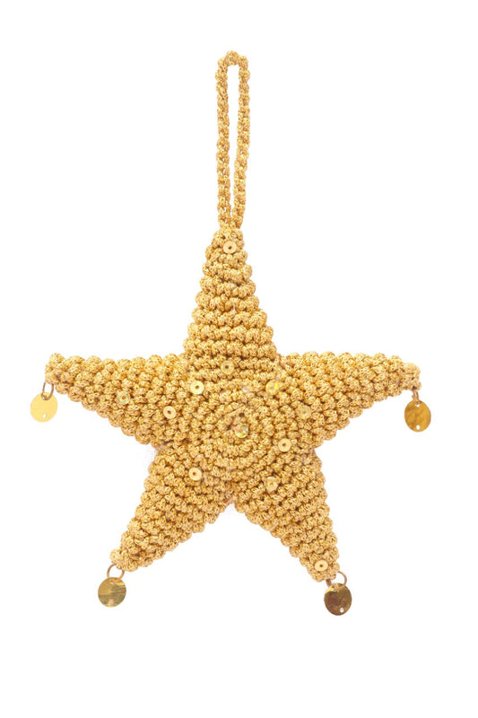 Christmas Ornaments_Star Gold