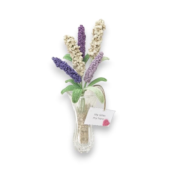 Flower Bouquets_Lavender N Hyacinth Vase