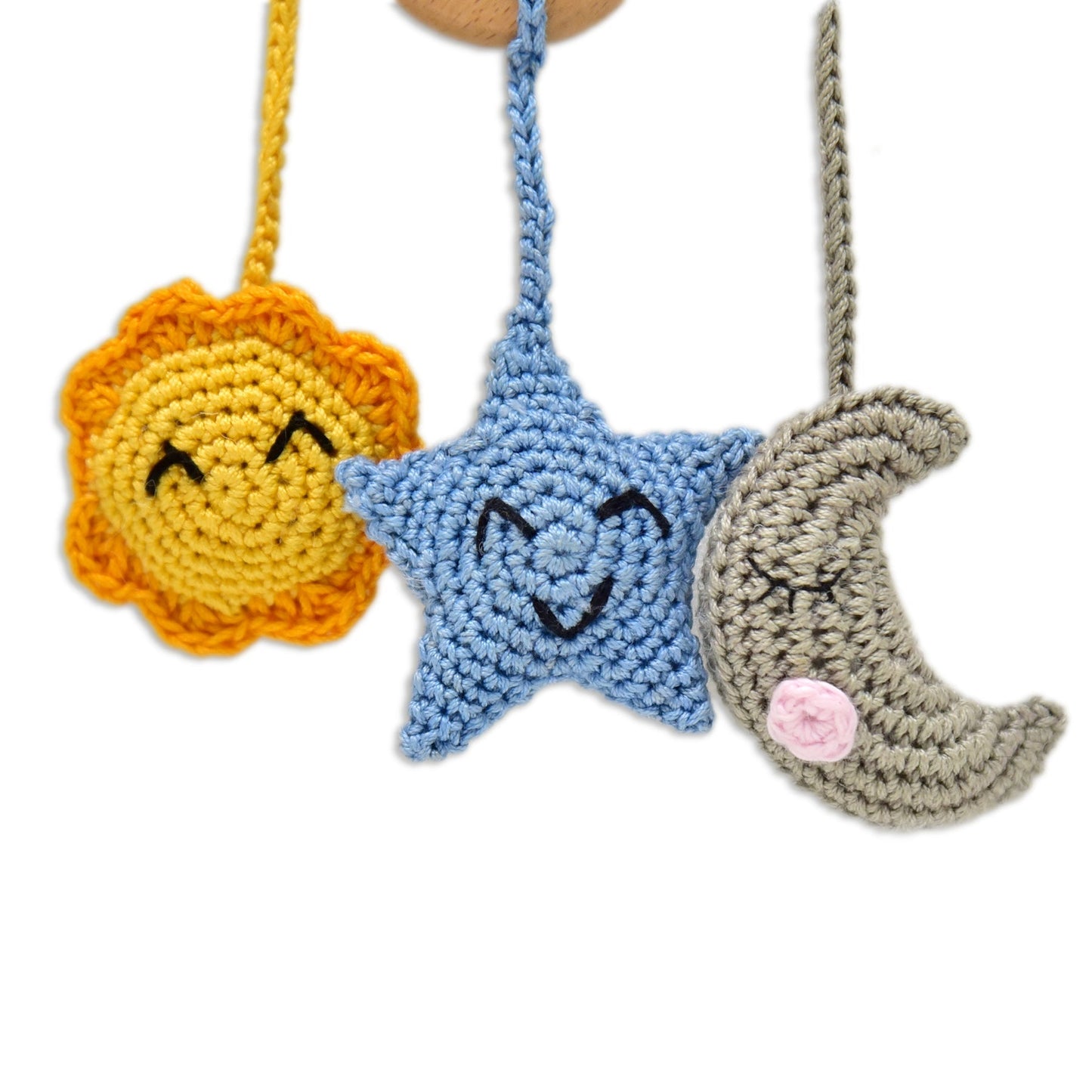 Teether Star n Moon