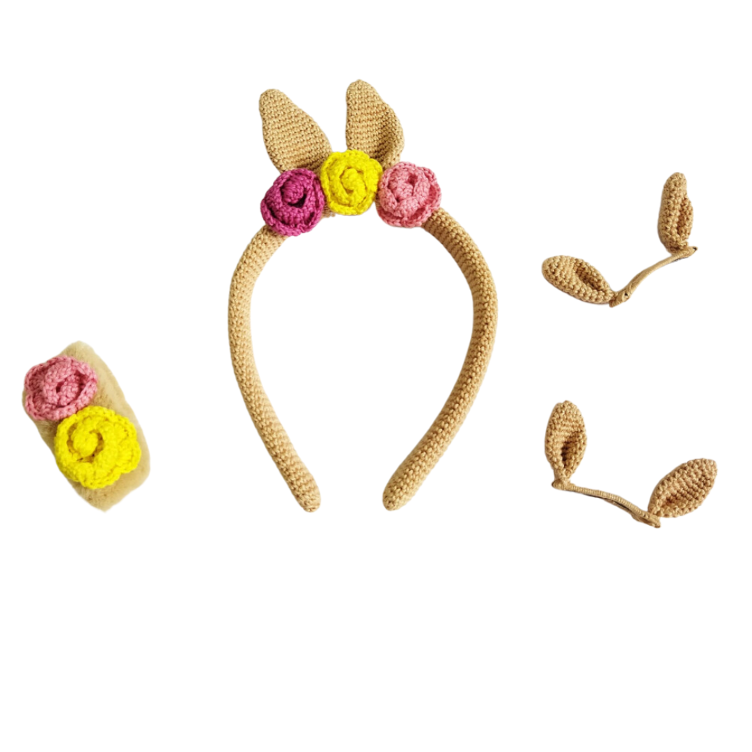 Hair Accessories Hair Band Bunny set