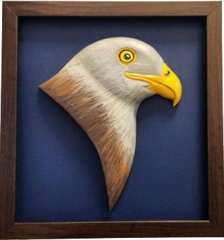 Wooden-Handcrafted-Frame_Bald-Eagle