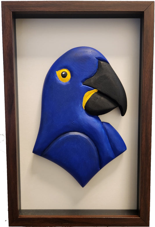 Wooden-Handcrafted-Frame_Blue-Macaw