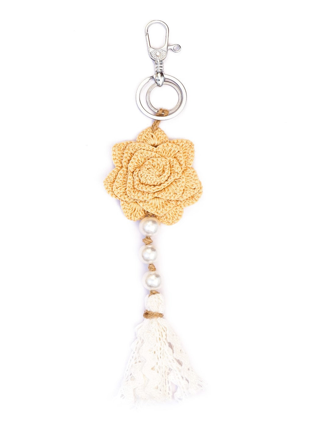 Fashion-Accessories_Dangler_Floral-Crochet-Yellow