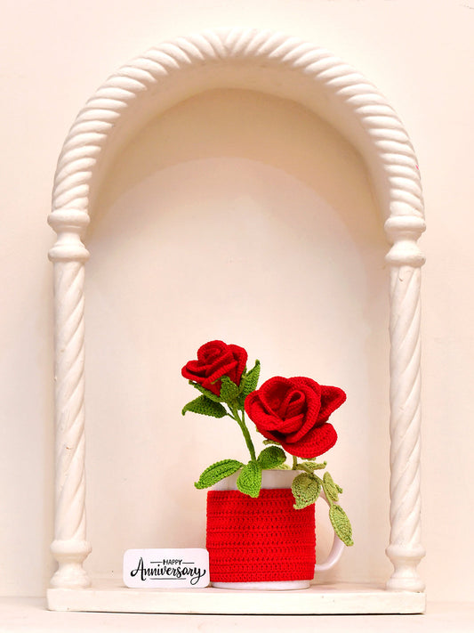 Floral-Arrangement_Red Rose Mug