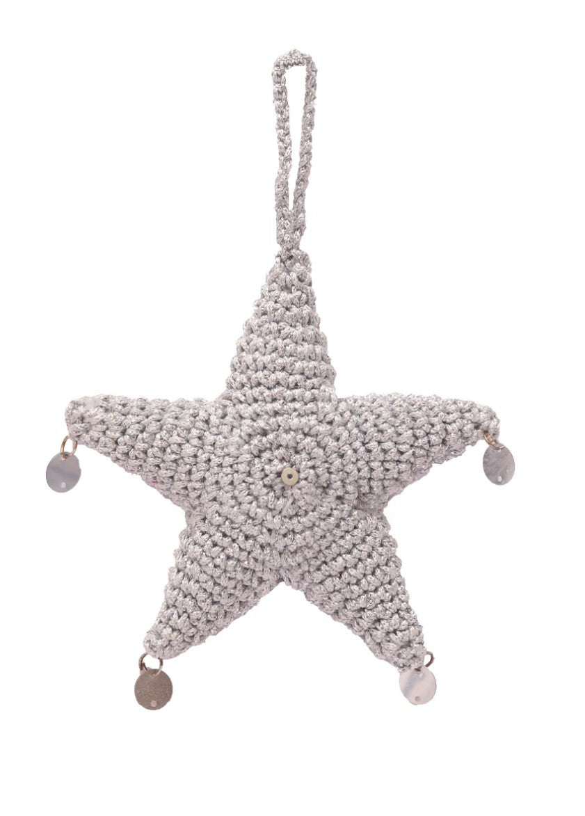 Christmas Ornaments_Star Silver